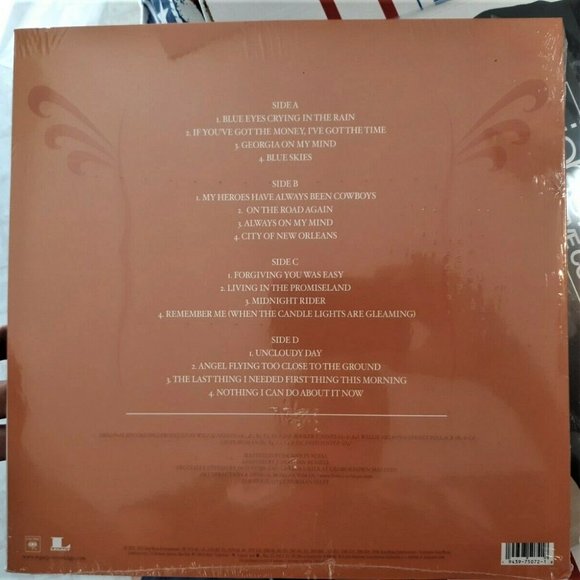 Willie Nelson 16 Biggest Hits 2-LP ~Exclusive Colored Vinyl (Tangerine) ~Sealed! - Picture 2 of 2